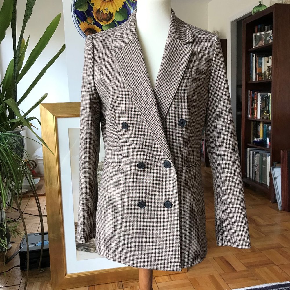 NWOT Antonio Melani Jacket black/bge/tan Size 8